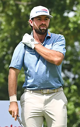 Golfer Cameron Young has run at record